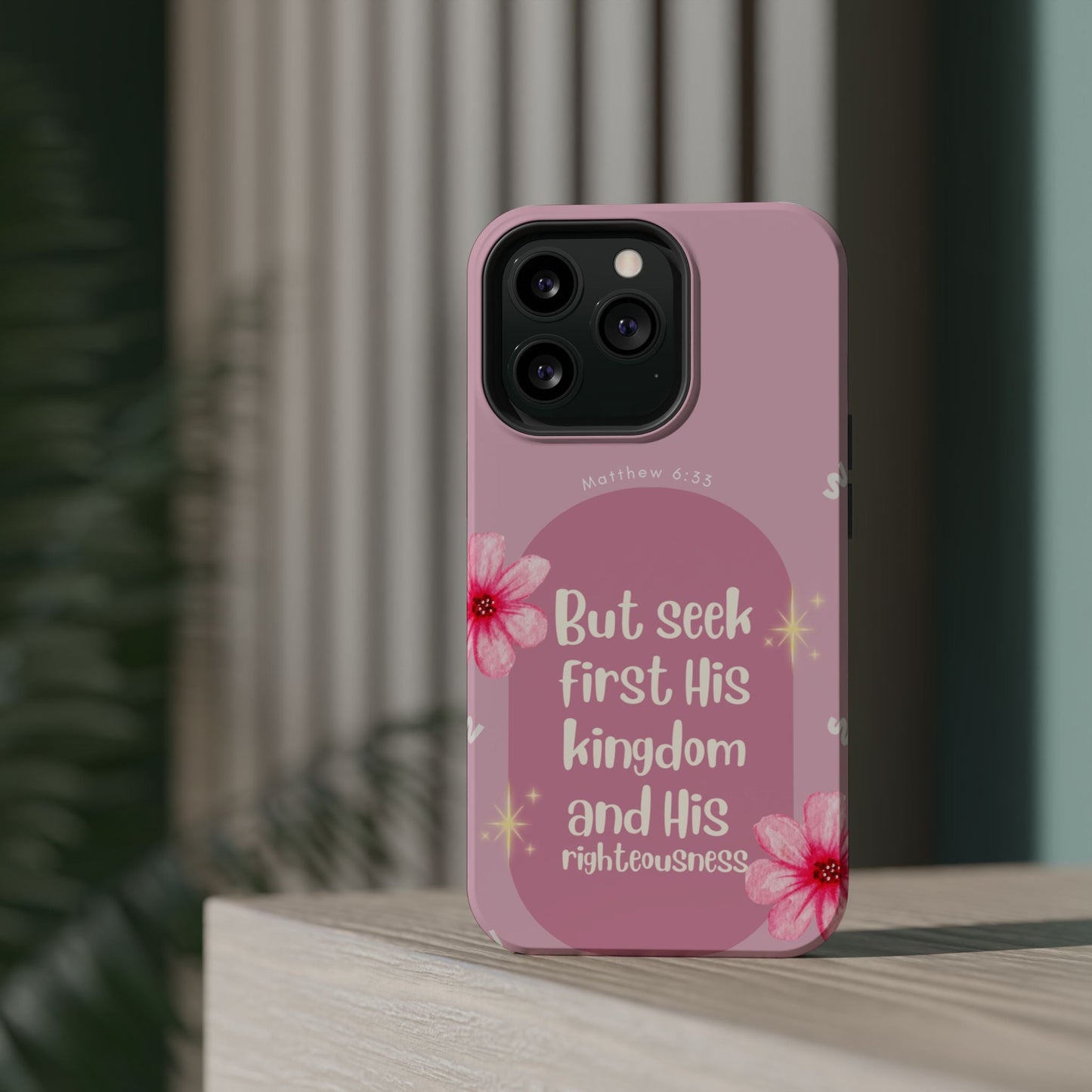 Seek His Kingdom - MagSafe iPhone Case - BOGO Cases