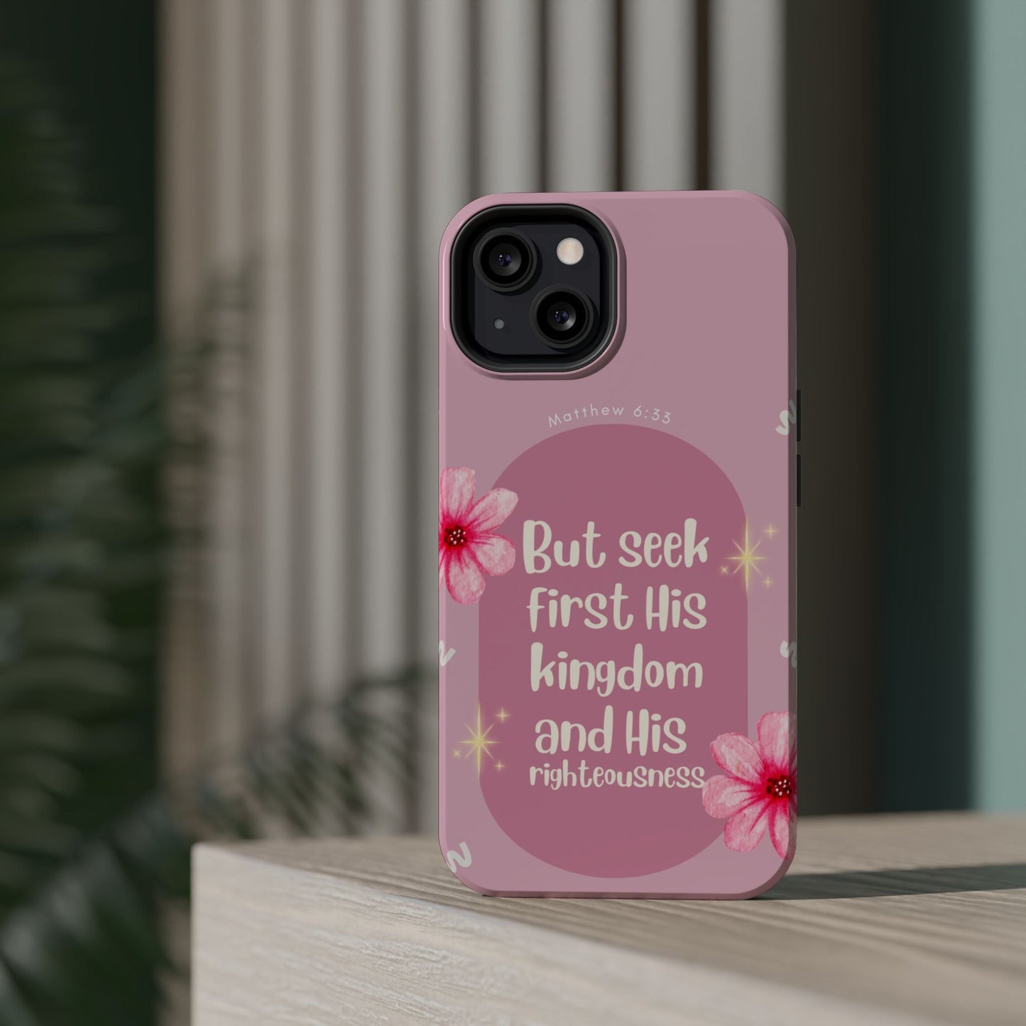 Seek His Kingdom - MagSafe iPhone Case - BOGO Cases