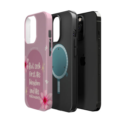 Seek His Kingdom - MagSafe iPhone Case - BOGO Cases