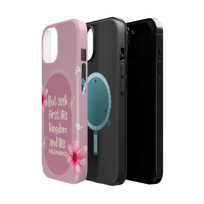 Seek His Kingdom - MagSafe iPhone Case - BOGO Cases