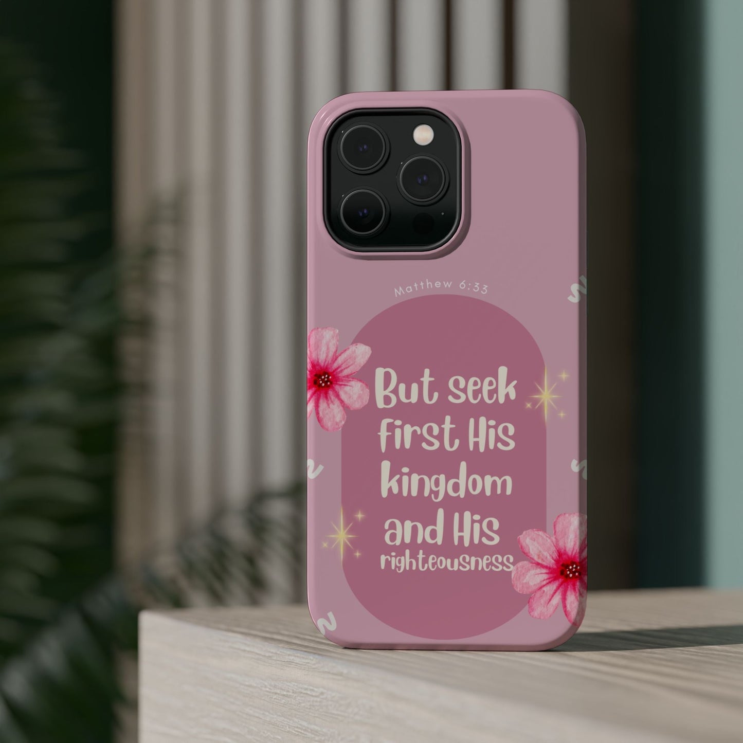 Seek His Kingdom - MagSafe iPhone Case - BOGO Cases