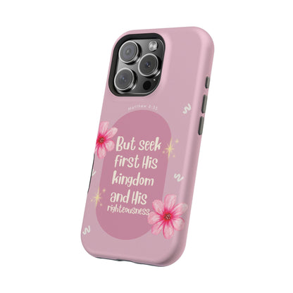 Seek His Kingdom - MagSafe iPhone Case - BOGO Cases