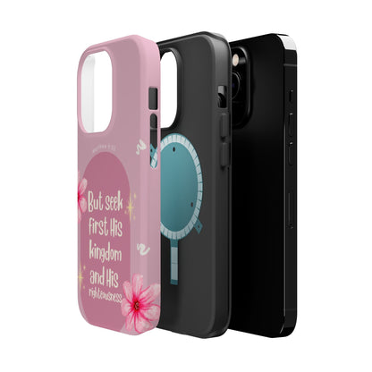 Seek His Kingdom - MagSafe iPhone Case - BOGO Cases