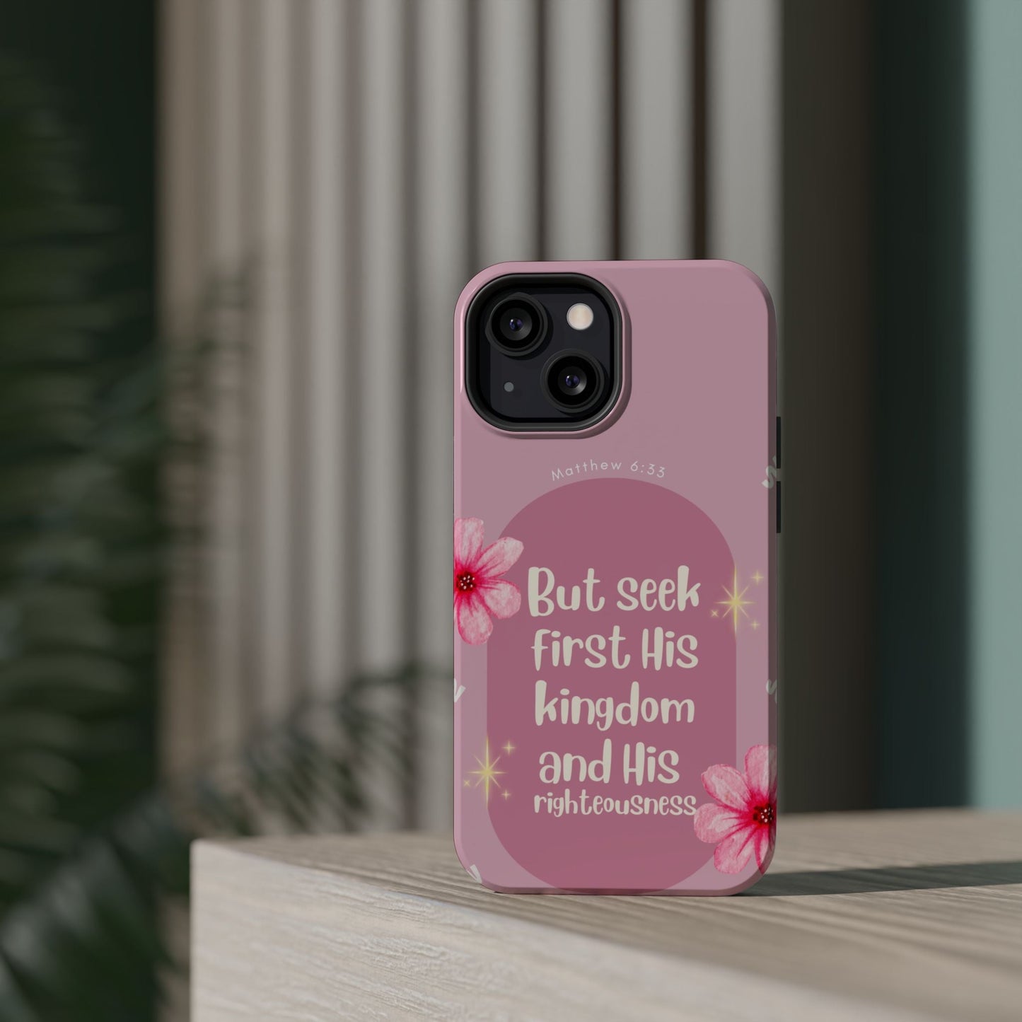 Seek His Kingdom - MagSafe iPhone Case - BOGO Cases