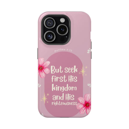 Seek His Kingdom - MagSafe iPhone Case - BOGO Cases