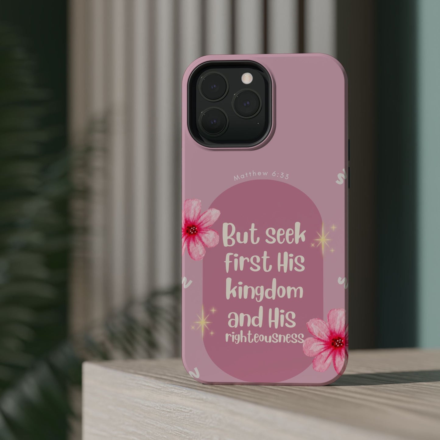 Seek His Kingdom - MagSafe iPhone Case - BOGO Cases