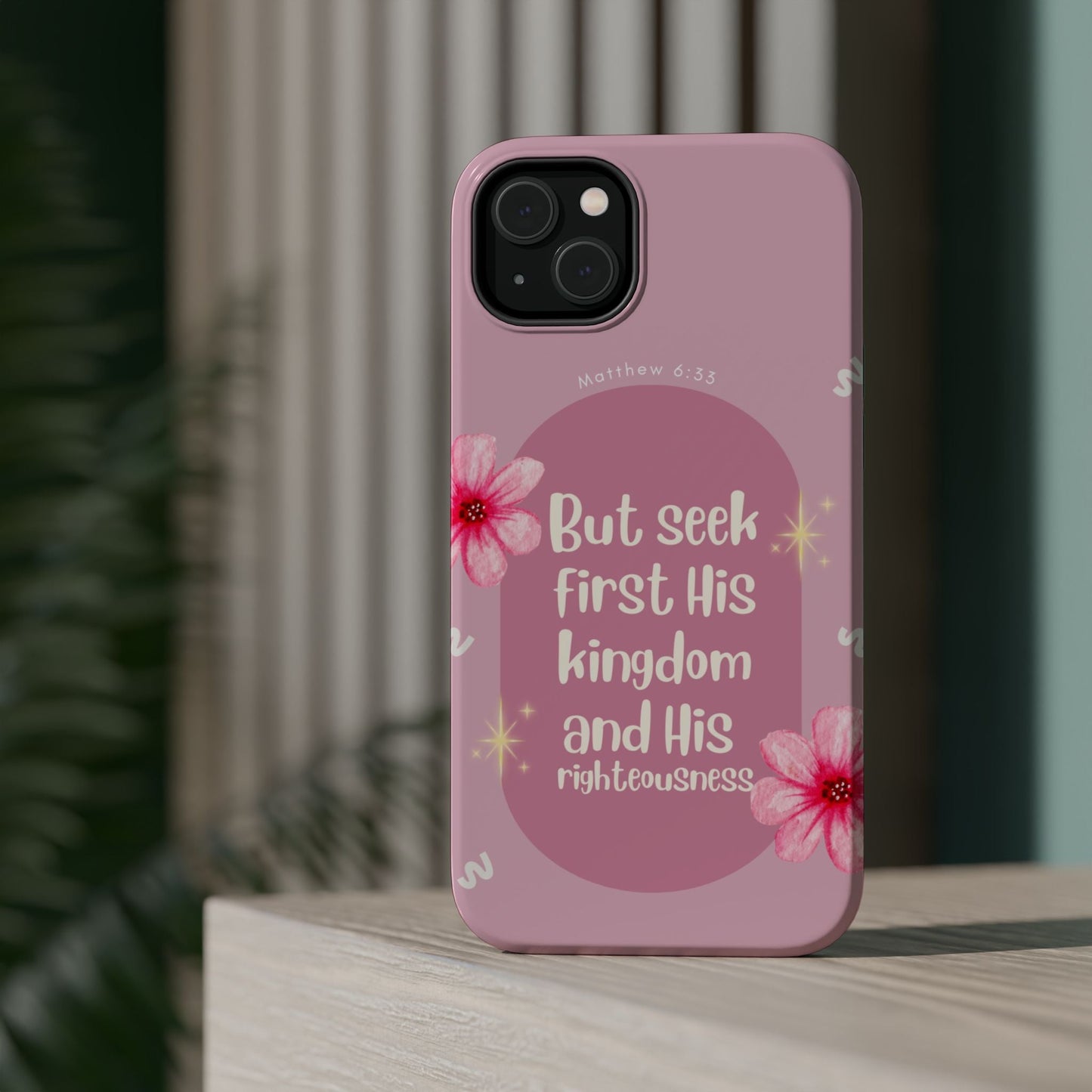 Seek His Kingdom - MagSafe iPhone Case - BOGO Cases