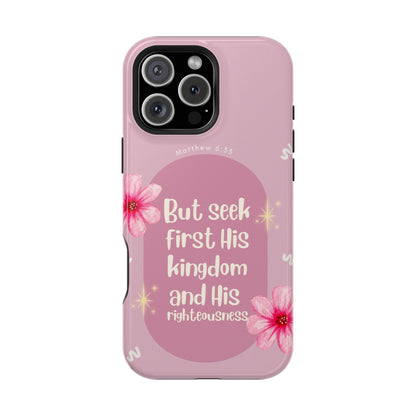 Seek His Kingdom - MagSafe iPhone Case - BOGO Cases