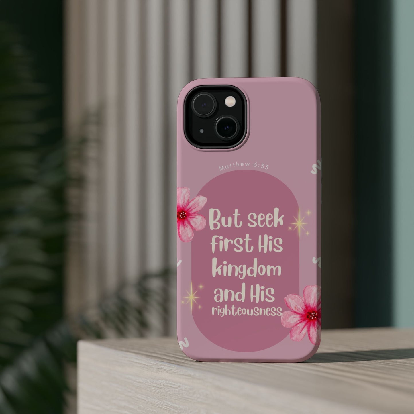 Seek His Kingdom - MagSafe iPhone Case - BOGO Cases