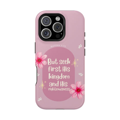 Seek His Kingdom - MagSafe iPhone Case - BOGO Cases