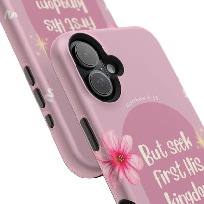 Seek His Kingdom - MagSafe iPhone Case - BOGO Cases