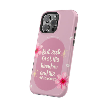 Seek His Kingdom - MagSafe iPhone Case - BOGO Cases