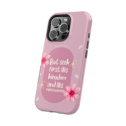 Seek His Kingdom - MagSafe iPhone Case - BOGO Cases