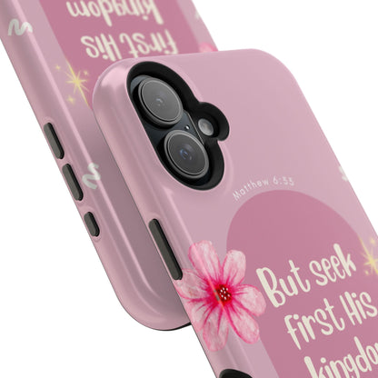 Seek His Kingdom - MagSafe iPhone Case - BOGO Cases