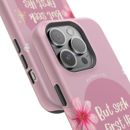 Seek His Kingdom - MagSafe iPhone Case - BOGO Cases