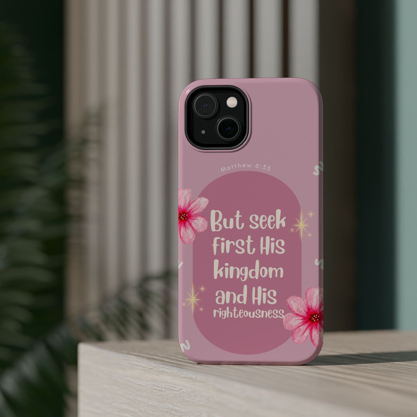 Seek His Kingdom - MagSafe iPhone Case - BOGO Cases
