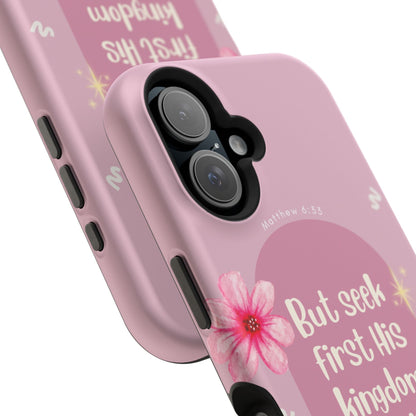 Seek His Kingdom - MagSafe iPhone Case - BOGO Cases
