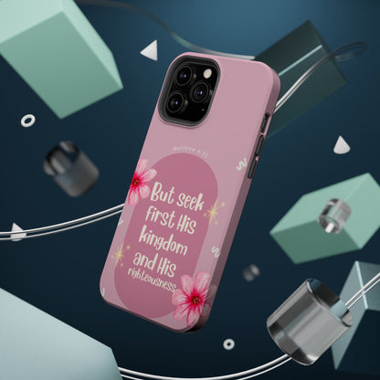 Seek His Kingdom - MagSafe iPhone Case - BOGO Cases