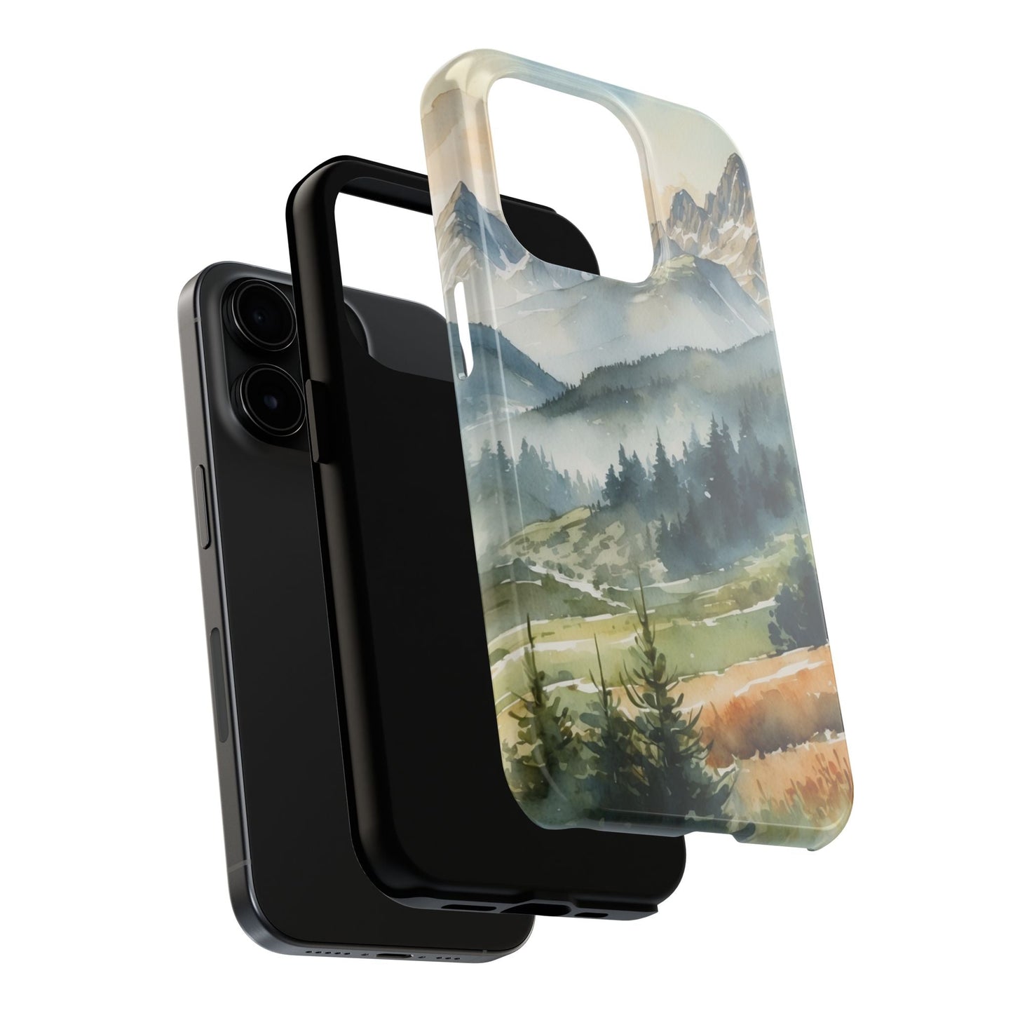 Serene Alpine Forest - iPhone Case - BOGO Cases