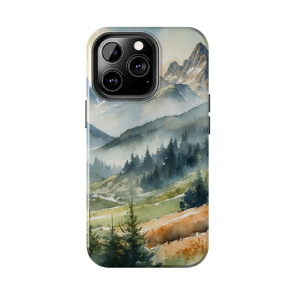 Serene Alpine Forest - iPhone Case - BOGO Cases