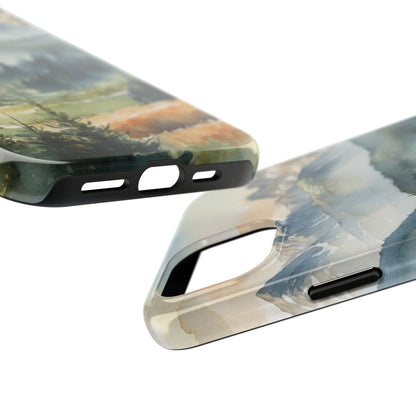 Serene Alpine Forest - iPhone Case - BOGO Cases