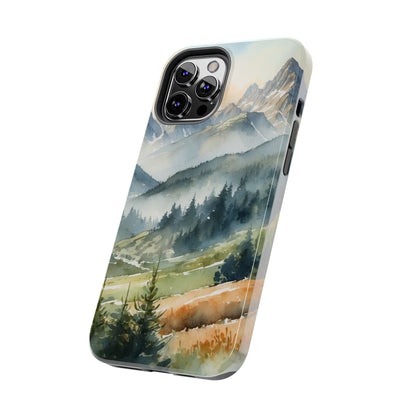 Serene Alpine Forest - iPhone Case - BOGO Cases