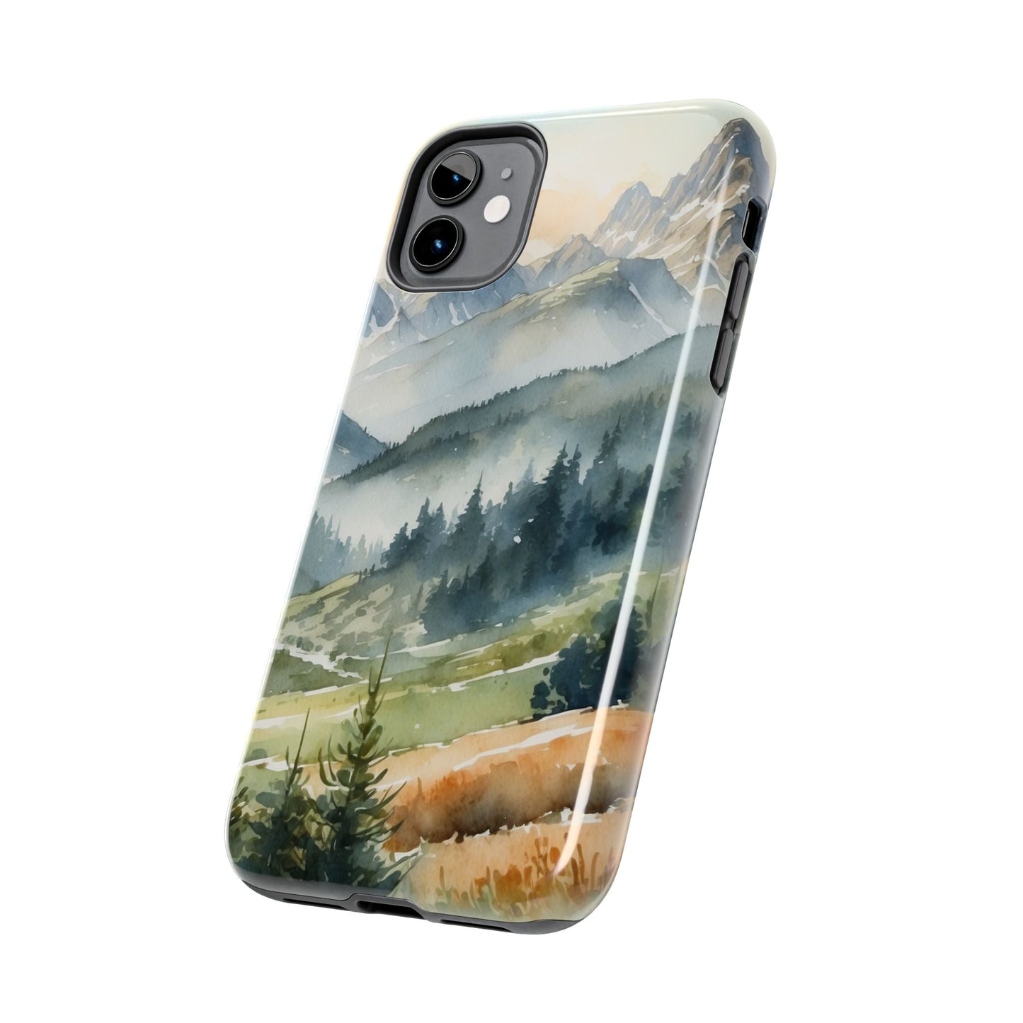 Serene Alpine Forest - iPhone Case - BOGO Cases