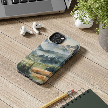 Serene Alpine Forest - iPhone Case - BOGO Cases