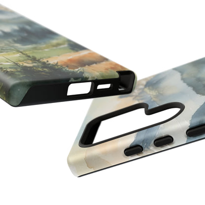 Serene Alpine Forest - Samsung Galaxy Case - BOGO Cases