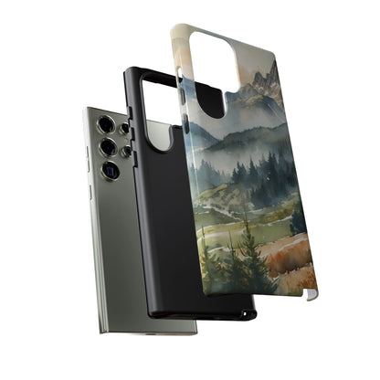 Serene Alpine Forest - Samsung Galaxy Case - BOGO Cases