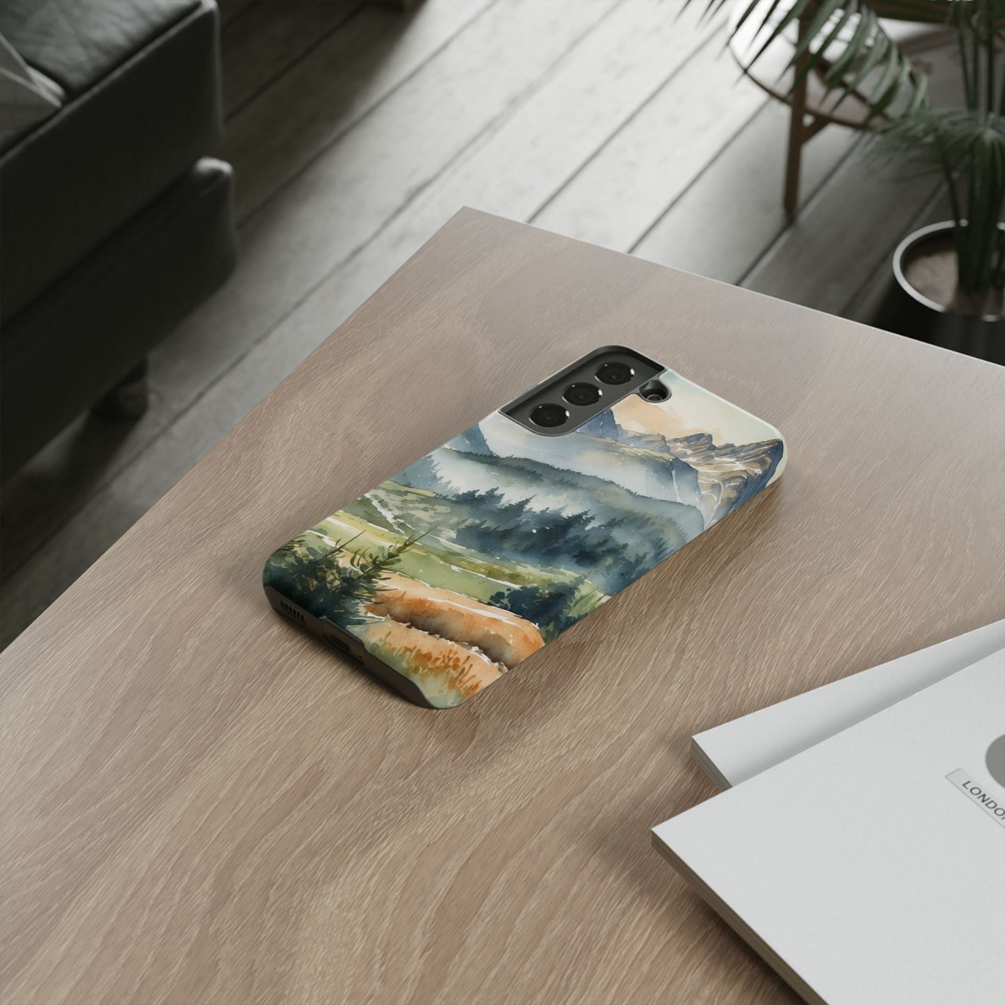 Serene Alpine Forest - Samsung Galaxy Case - BOGO Cases
