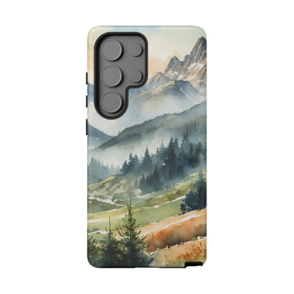Serene Alpine Forest - Samsung Galaxy Case - BOGO Cases