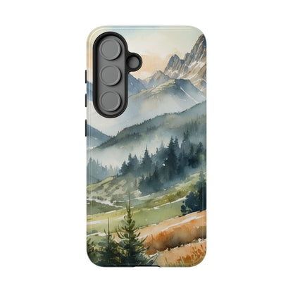Serene Alpine Forest - Samsung Galaxy Case - BOGO Cases