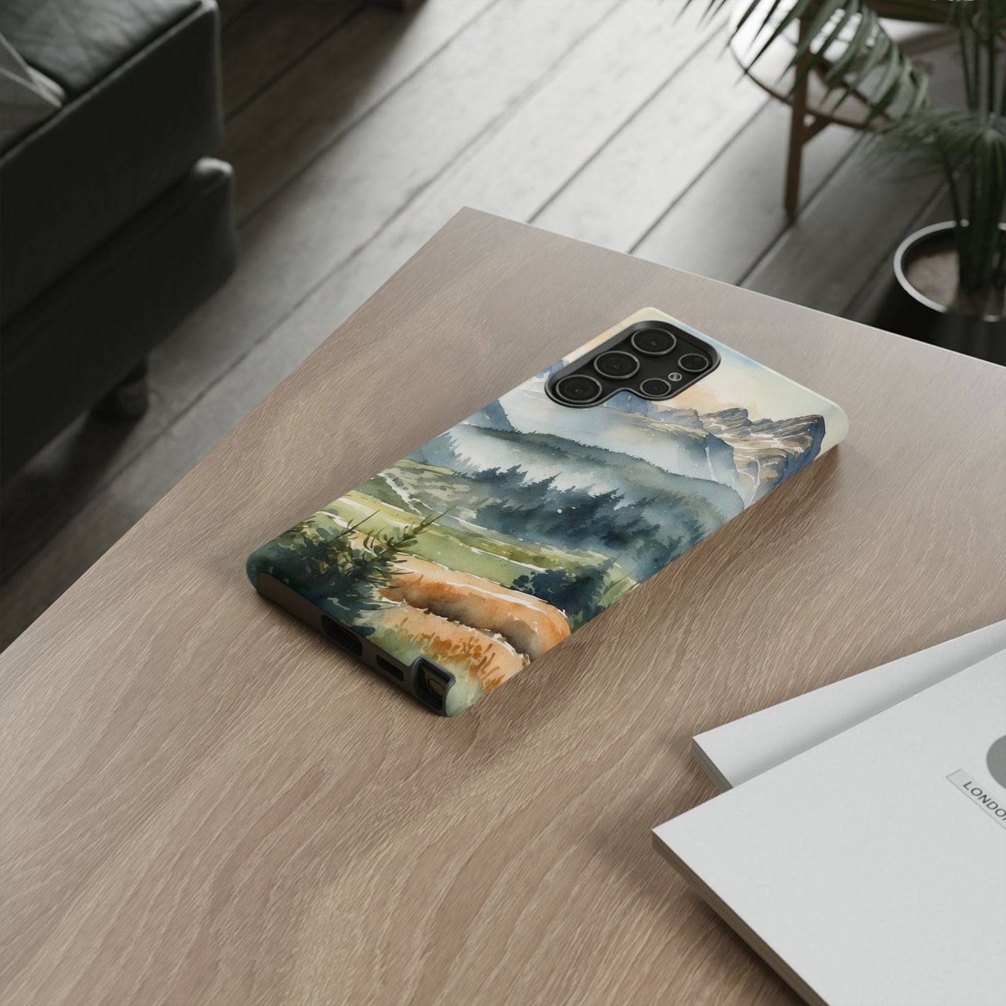 Serene Alpine Forest - Samsung Galaxy Case - BOGO Cases