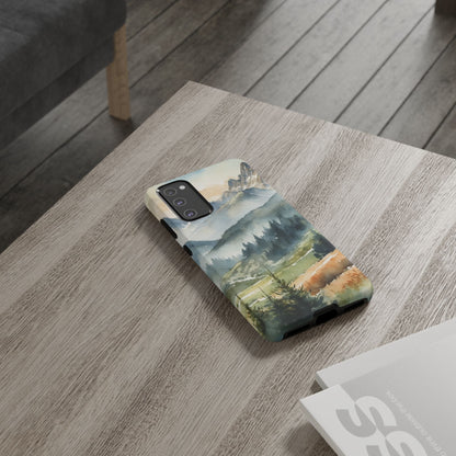 Serene Alpine Forest - Samsung Galaxy Case - BOGO Cases