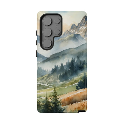 Serene Alpine Forest - Samsung Galaxy Case - BOGO Cases