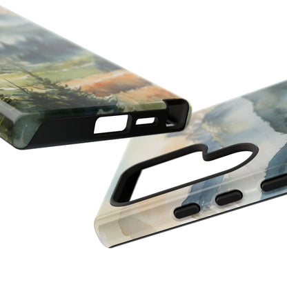 Serene Alpine Forest - Samsung Galaxy Case - BOGO Cases