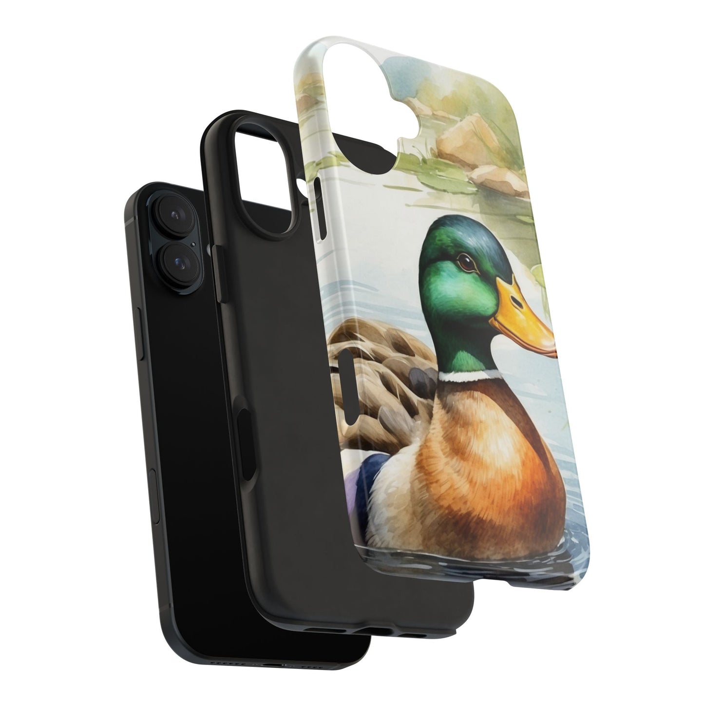 Serene Duck Reflection - iPhone Case - BOGO Cases