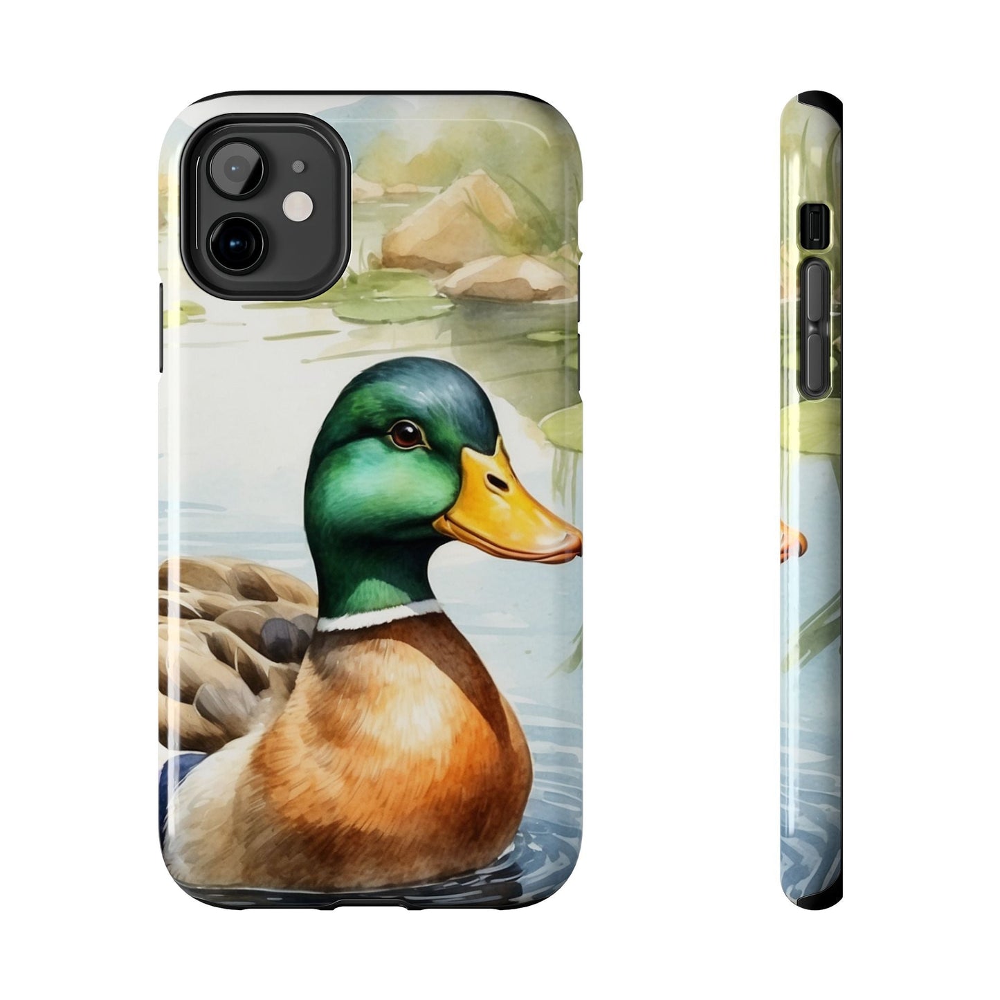 Serene Duck Reflection - iPhone Case - BOGO Cases