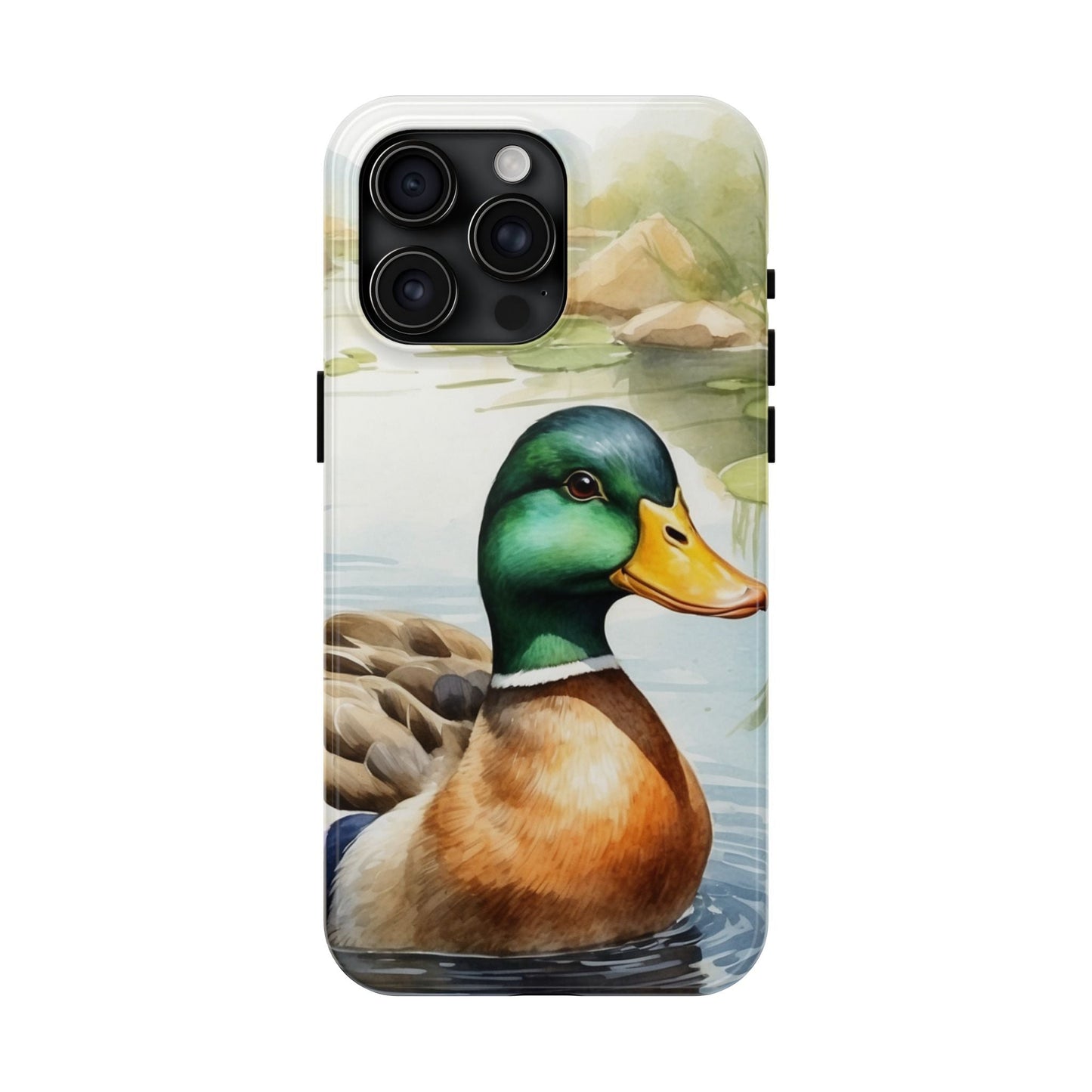 Serene Duck Reflection - iPhone Case - BOGO Cases
