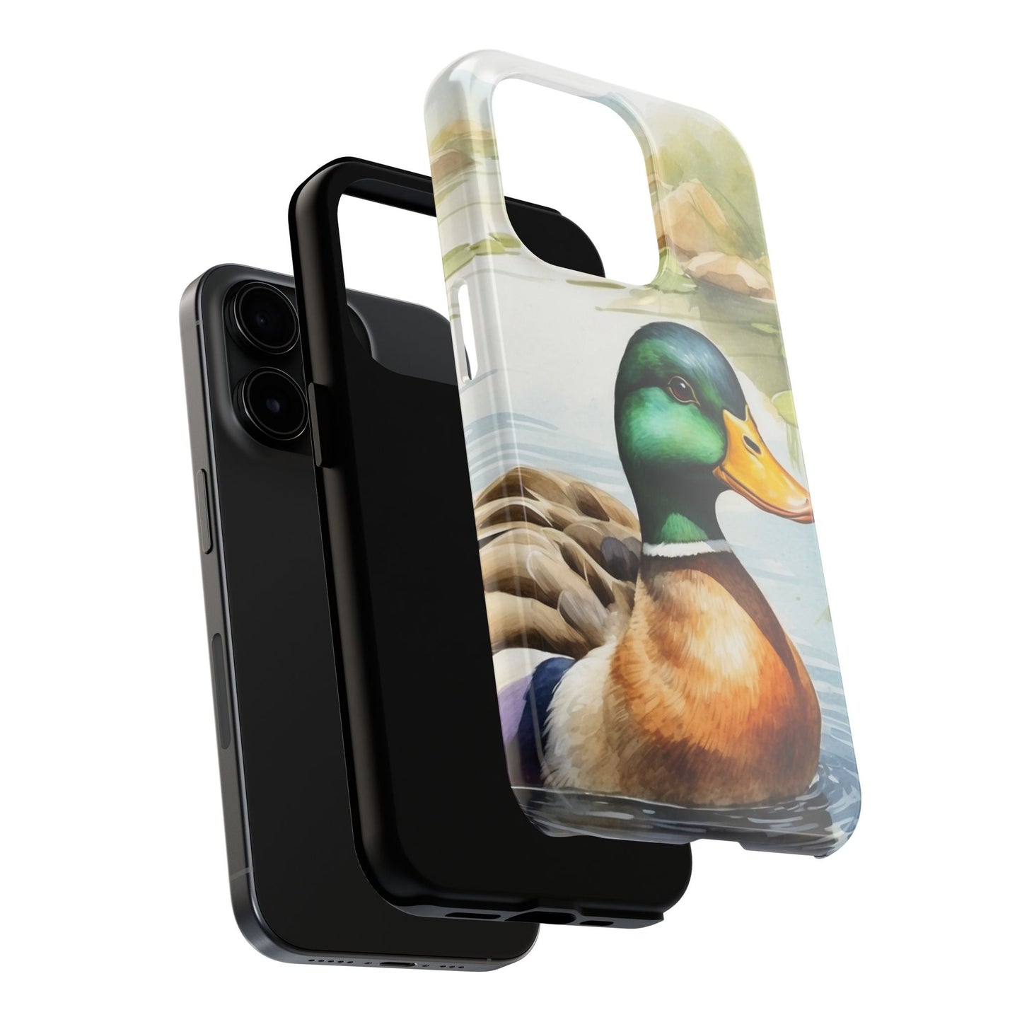 Serene Duck Reflection - iPhone Case - BOGO Cases