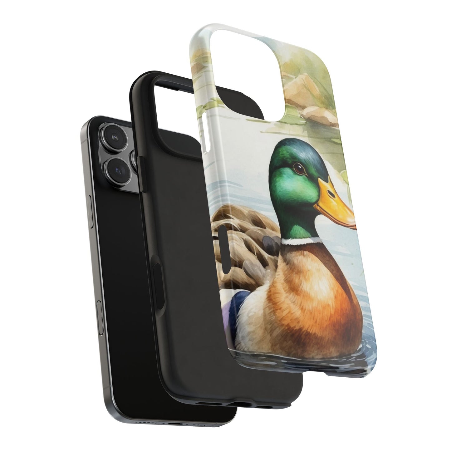 Serene Duck Reflection - iPhone Case - BOGO Cases