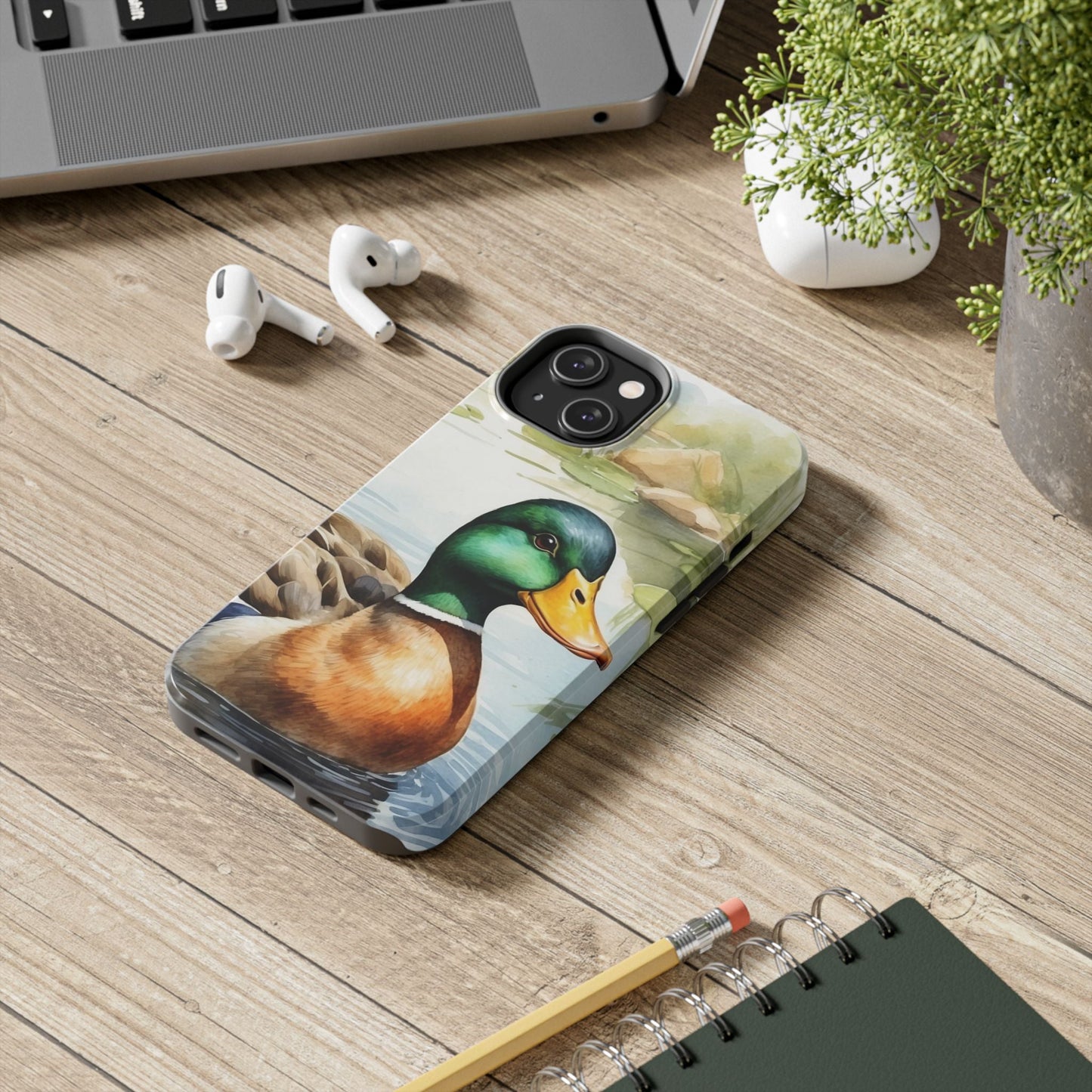 Serene Duck Reflection - iPhone Case - BOGO Cases