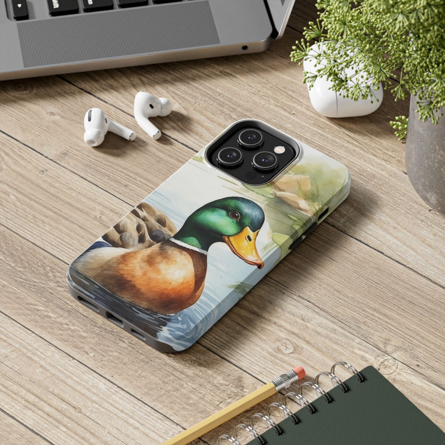 Serene Duck Reflection - iPhone Case - BOGO Cases