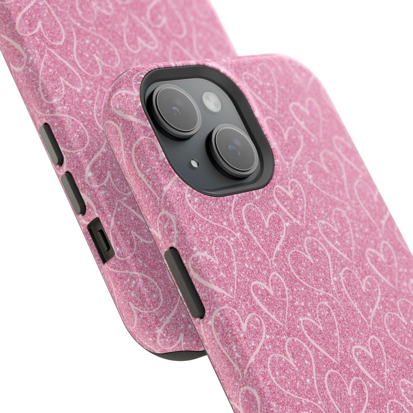 Shimmering Hearts MagSafe iPhone Case - BOGO Cases
