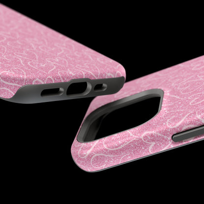 Shimmering Hearts MagSafe iPhone Case - BOGO Cases