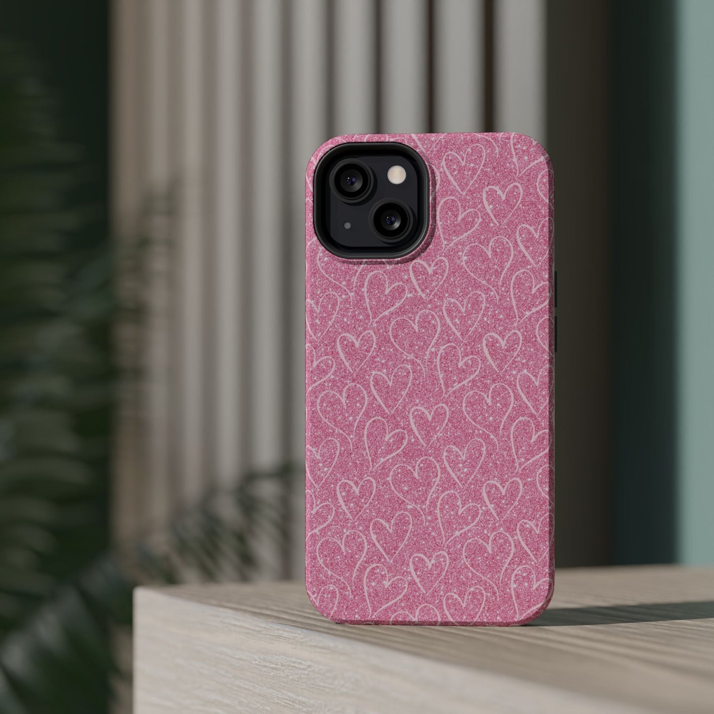 Shimmering Hearts MagSafe iPhone Case - BOGO Cases