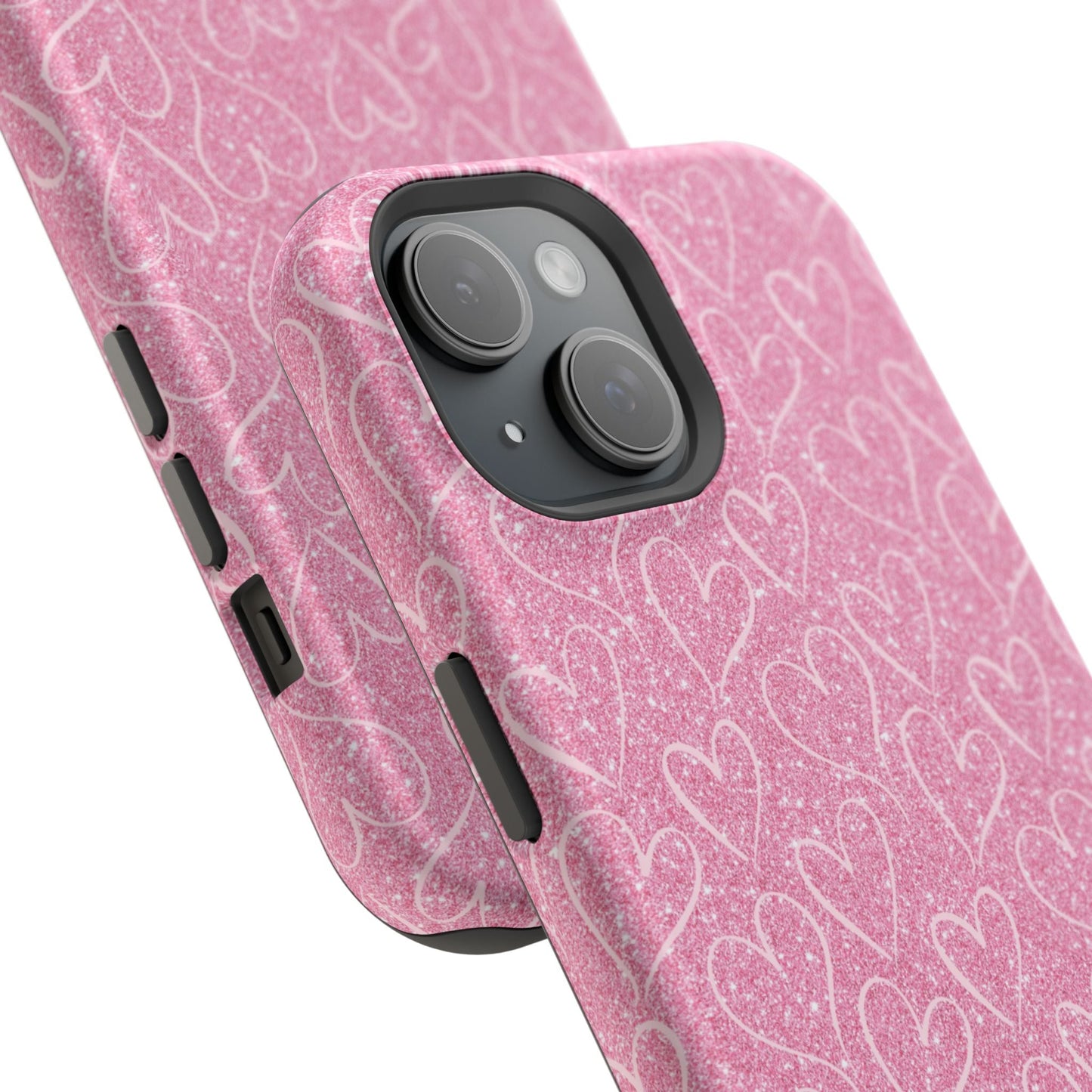Shimmering Hearts MagSafe iPhone Case - BOGO Cases