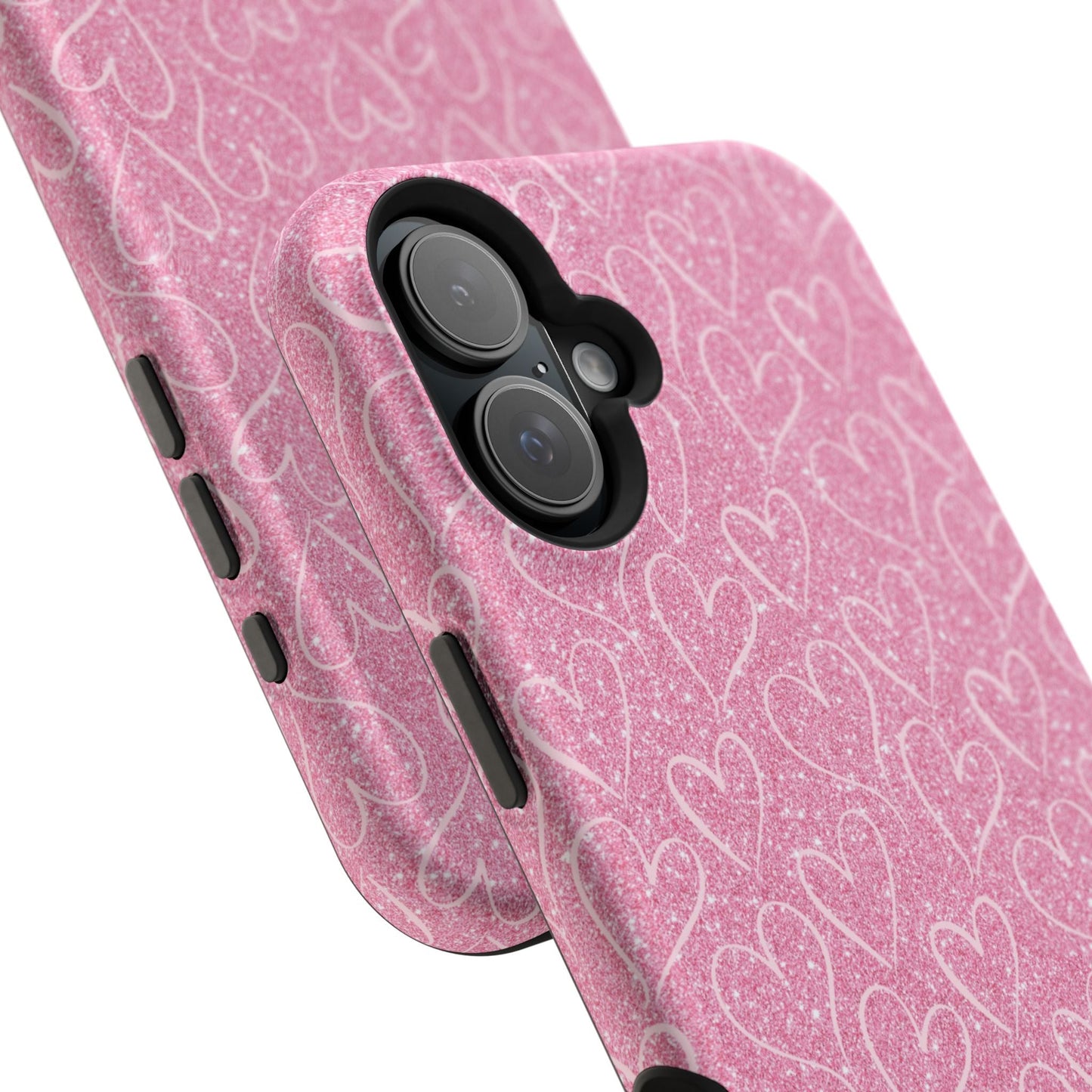 Shimmering Hearts MagSafe iPhone Case - BOGO Cases