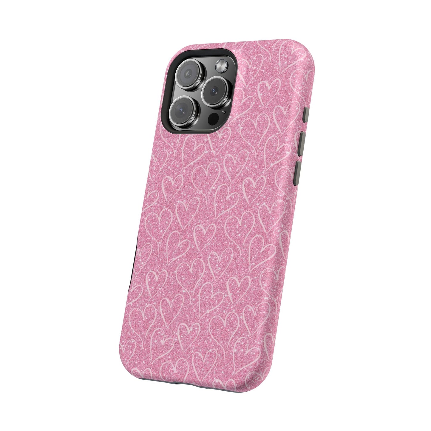 Shimmering Hearts MagSafe iPhone Case - BOGO Cases